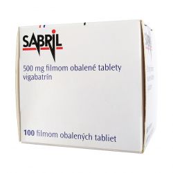 Сабрил (Вигабатрин) таблетки 500мг №100 (100 таблеток) в Курске и области фото