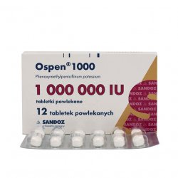 Оспен (Феноксиметилпенициллин) табл. 1млн. МЕ №12 в Курске и области фото
