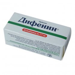 Дифенин (Фенитоин) таблетки 117мг №60 в Курске и области фото