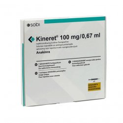Кинерет (Анакинра) раствор для ин. 100 мг №7 в Курске и области фото